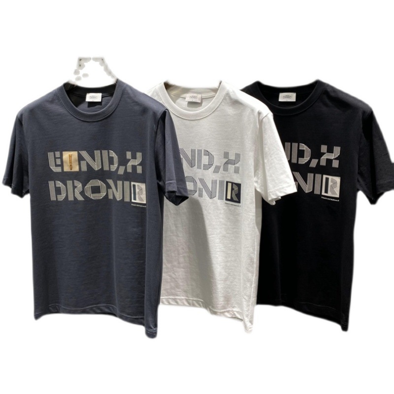 T-shirt corta per bambino in puro cotone con stampa lettera sul petto, vestibilità slim, top rosso a rete girocollo mezza manica, trendy_voghion.com