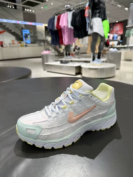 Cross-border P6000 retro dad shoes Initiator Running men's and women's low-top breathable sports running shoes