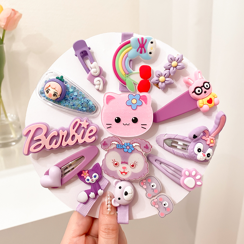 Clips de cabello para niñas, tocado para niñas, clips de cabello para niñas lindas y bonitas, clips para niñas, bebés súper lindos, Beiqin