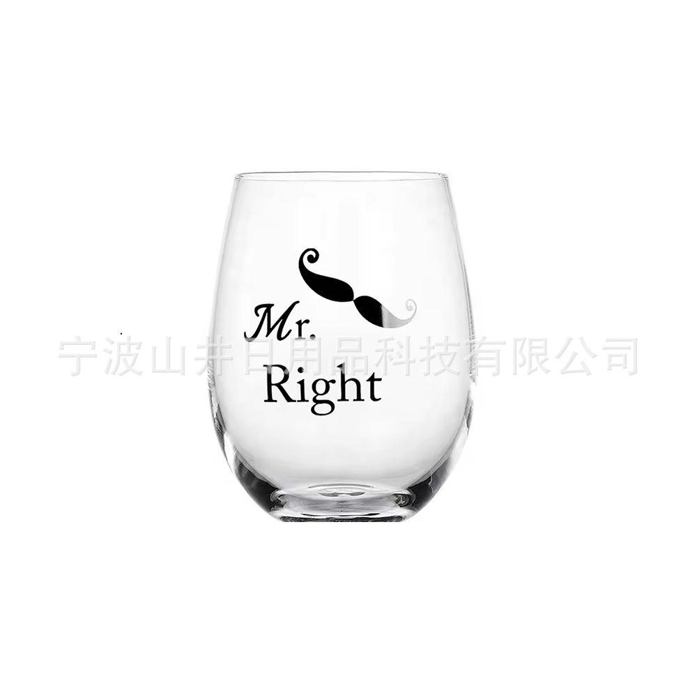 LOGO impresa tazas de vino tinto tazas de champagne tazas de whisky reutilizables pesadas tazas de champagne PET
