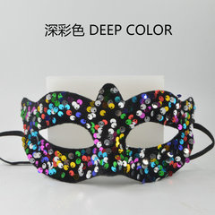 New PVC Glitter Pointed-End Mask