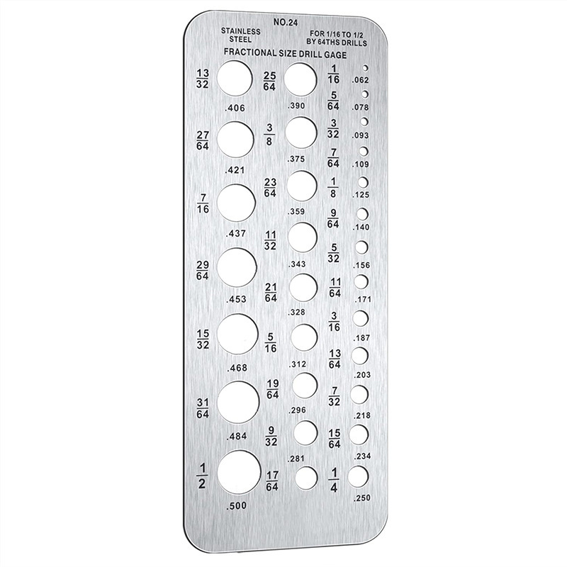 실버 드릴 비트 측정 게이지(소형)