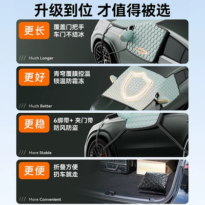 Car snow shield Thickeneded Double-Sided Oxford Cloth Snow