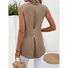 W 37506 Sleeveless V-neck Top ���� V ���������¿羳����