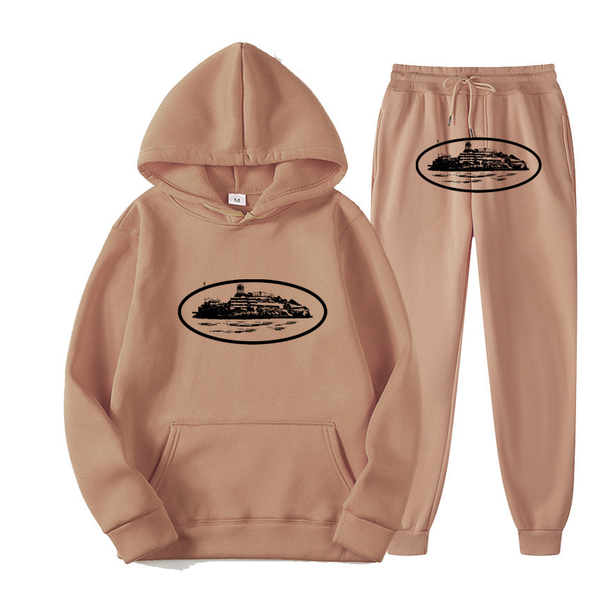 Corteiz Trendy Street Suéter suelto Traje de moda Hip Hop Skate Suéter casual Traje de primavera y otoño para hombre