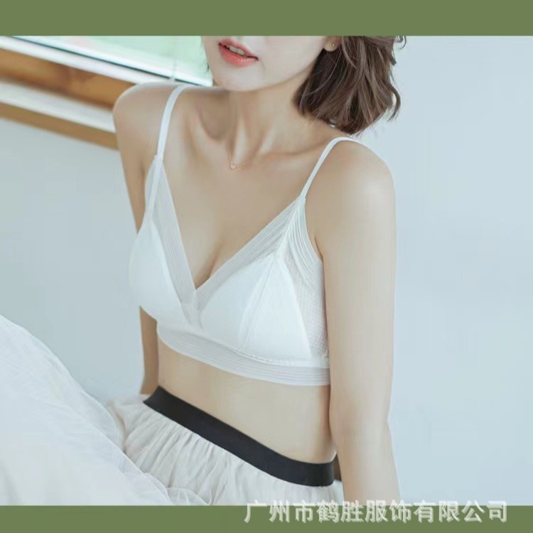 Venta directa de fábrica comercio electrónico transfronterizo Sudeste de Asia Vietnam Tailandia damas sin costuras sujetador de recogida lateral cómodo