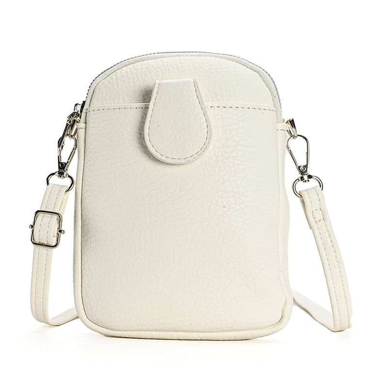 Bolsos de comercio exterior transfronterizo para mujer nuevo bolso de hombro de diseño de nicho tendencia simple mini bolso de teléfono móvil bolso de mensajero para mujer