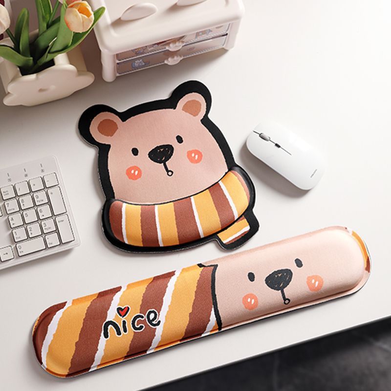 Alfombrillas de ratón transfronterizas, divertidas y variadas, reposamuñecas, alfombrillas de ratón de alta calidad con formas especiales, alfombrillas de ratón de dibujos animados para hombres y mujeres