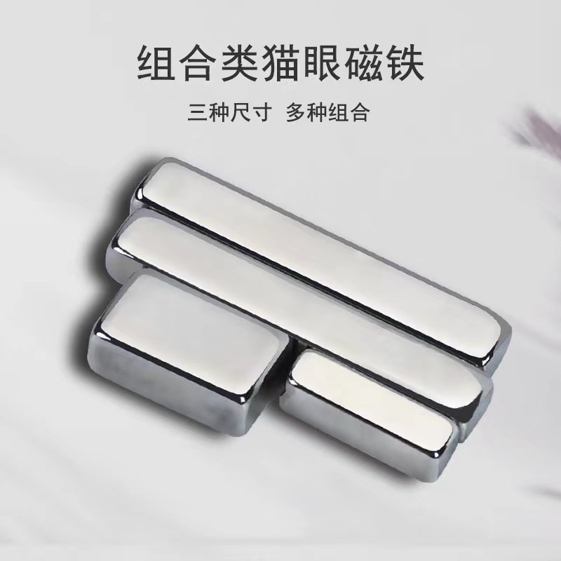 Tienda de uñas de Arte de uñas de celebridad en línea imán multifuncional tienda de uñas ojo de gato imán tira larga traje de tienda de uñas de ojo de gato francés