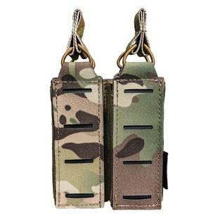 Dragon on the Edge Double Camouflage Magazine Bag Military Fan Bag Waterproof Lightweight 9mm Magazine Bag