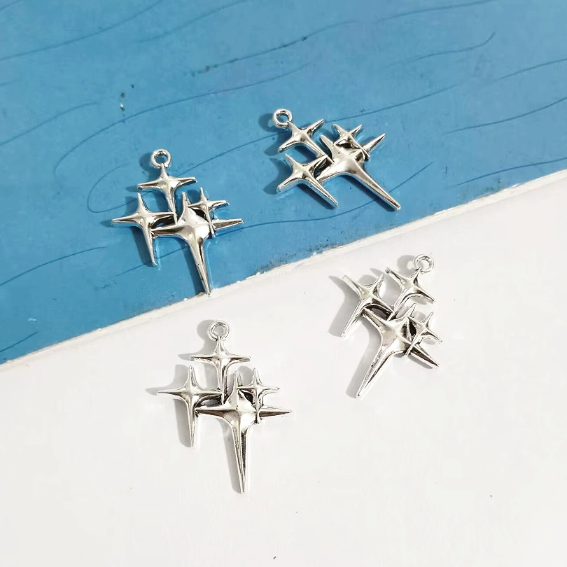 Серебряная ретро подвеска, аксессуар, аксессуары, 15 грамм, DIY, 50 штук