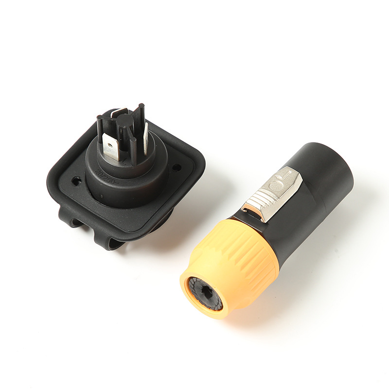 Stage Lighting Equipment Power Connector Plug High-Power 3-Core Led Display Aviation Industry Power Plug