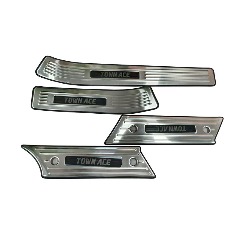 Suitable for 23 Toyota Town Ace Outer Sill Strips, Welcome Pedal Stickers, Automotive Supplies, Modified Exterior Accessories