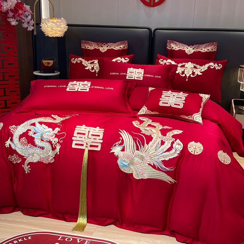 드래곤과 피닉스 레전드 QXF-골드 [부티크 자수]