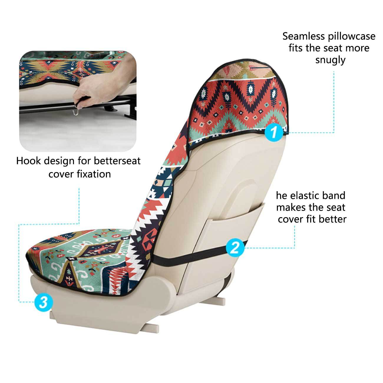 Car seat towel cover front seat protector suitable for gym and exercise, universal for all seasons, car use 31