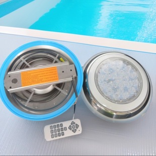 Wall mounted stainless steel swimming pool lamp 12V 12W 24W 36W 45W 54W IP68 waterproof