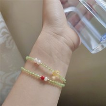 �ϙ�ʯˮ��3mm���҆�Ȧ���ԭ��DIY������������¾Gɫ���Ů