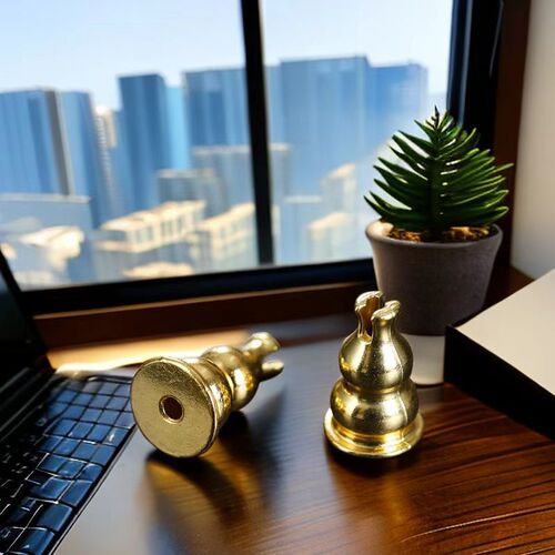 [Source Manufacturer] Copper-Plated Gourd Incense Holder, Coil & Stick Incense Burner, Sandalwood Incense Stand, Home Use Incense Ritual Set