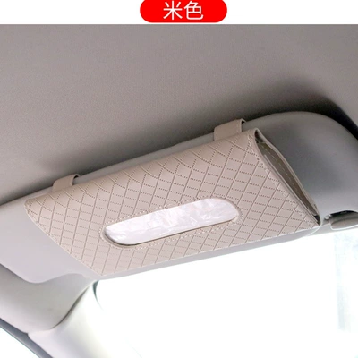 Leather Car Tissue Box, Car: Car tissue box/set