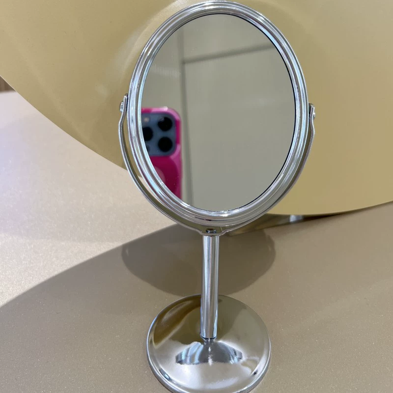 Handheld mirror, table big double-sided dressing table, for students
