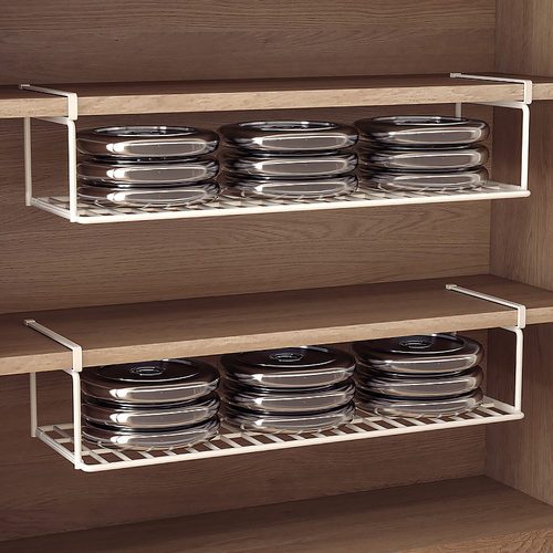 Layered shoe rack household shoe cabinet partition artifact space-saving shoe storage partition partition foldable lower bracket hanger