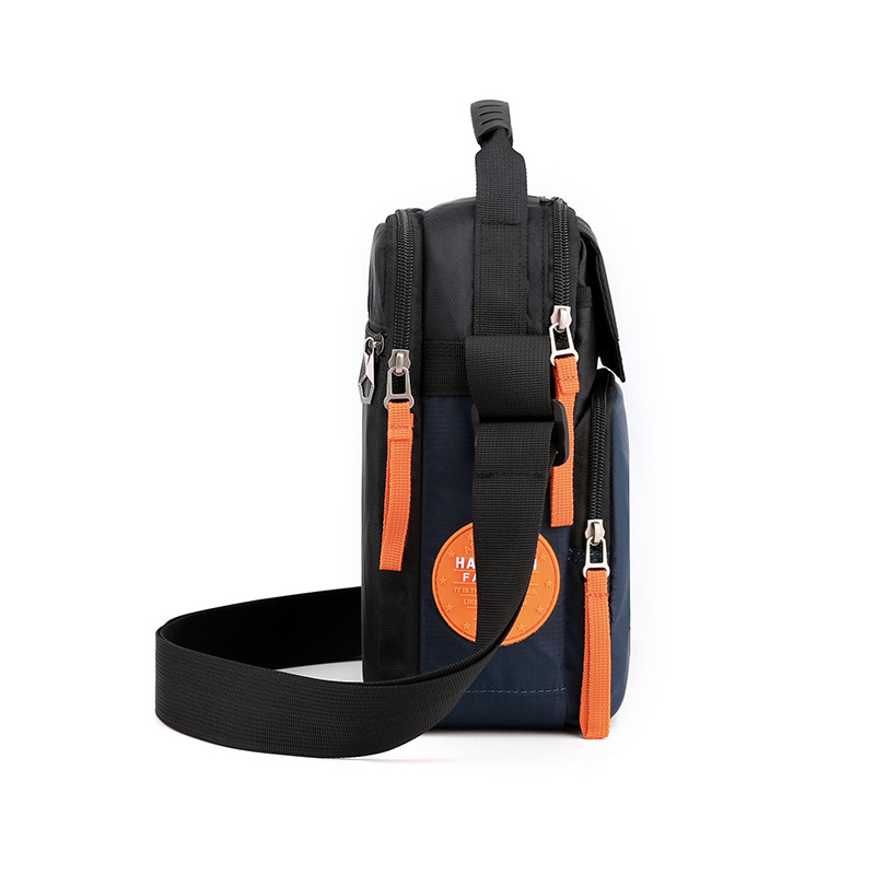 Nuevo bolso de hombro de los hombres moda de gran capacidad bolsa de mensajero bolsa de viaje de deportes al aire libre bolsa de tela de nylon ligero