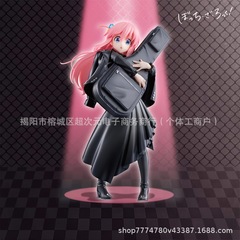 跨境新品 孤独摇滚吉他 站姿手办 二次元美少女动漫潮玩模型摆件
