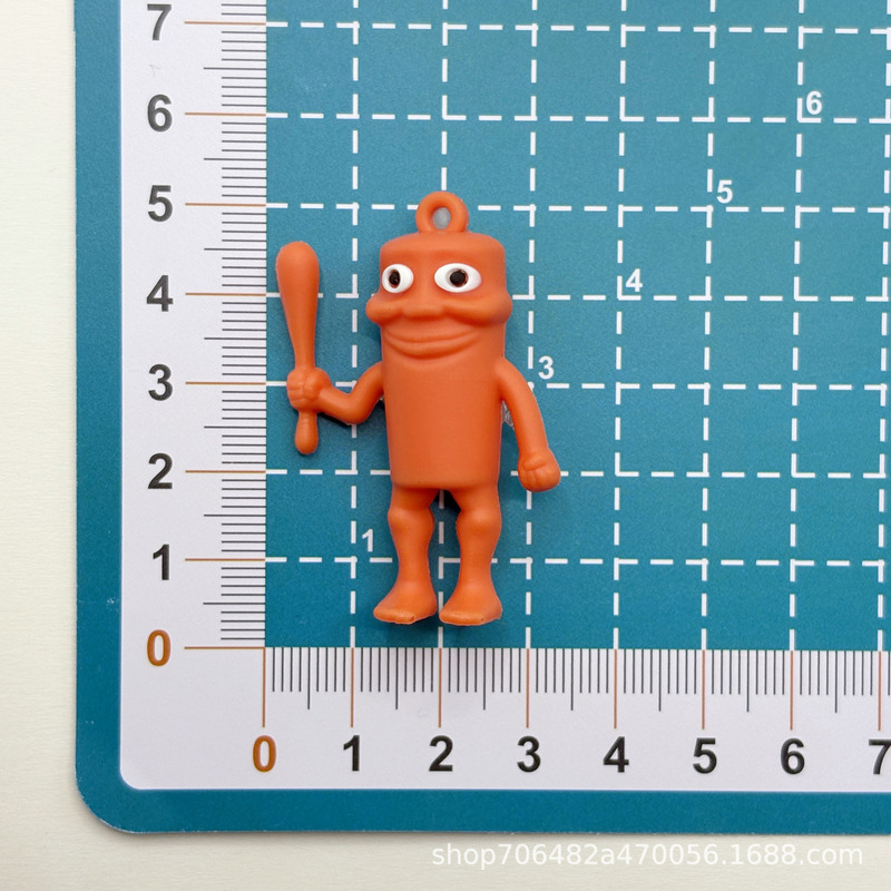 TungTungTung Sahur ウッドスティックマンクロスボーダー人気海外山海経ペンダントキーホルダーブラインドボックスアクセサリー|undefined