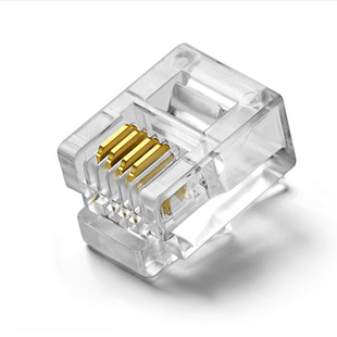 ��ɭ RJ11�Ԓˮ���^6P4C2C 4о2о���~僽��Ԓ�����^���C����C