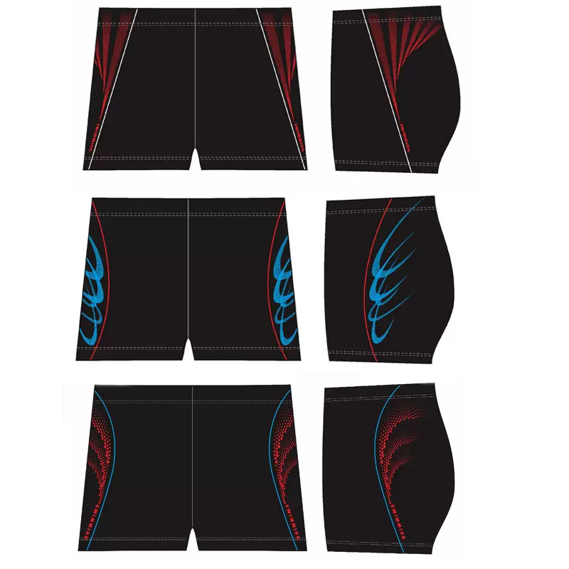 2023年新款 泳裤 胶印 锦纶拼接 运动男士泳裤 沙滩裤 高弹力