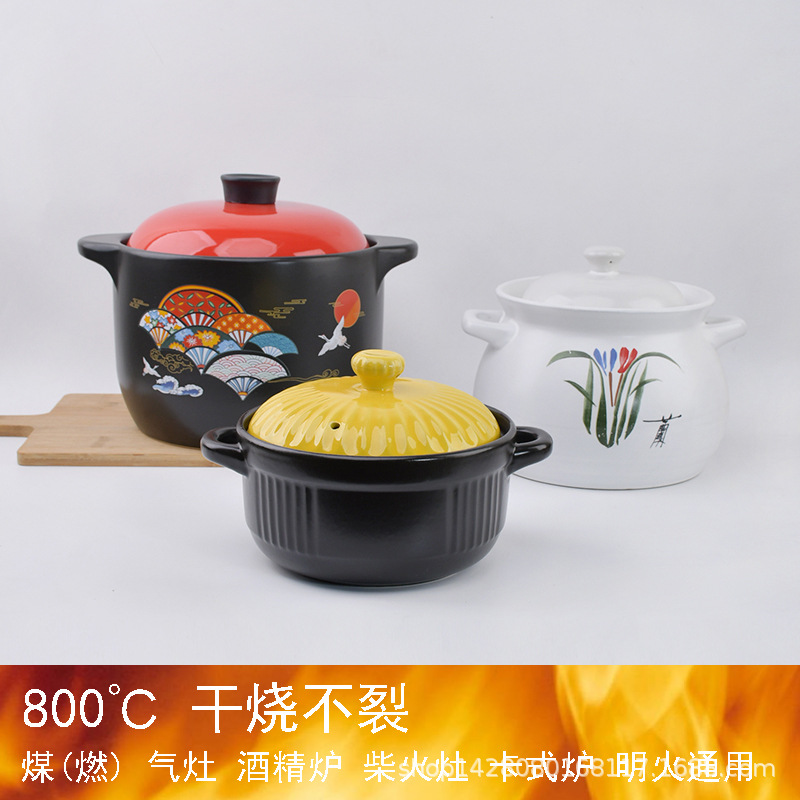 cocina en seco sin agrietamiento casera de arena resistente a altas temperaturas cocina de gas cocina de arroz cocina de gas comercial cocina de cerámica image 1