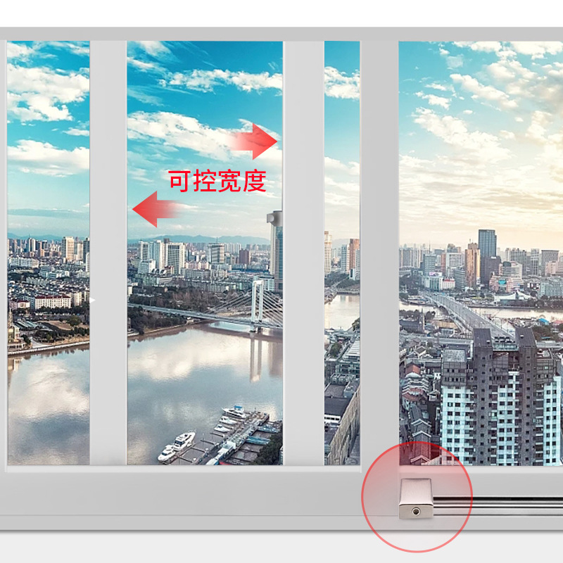 Posicionamiento ventana cerradura ventana tapón aleación de aluminio protección de seguridad para niños antirrobo corredera ventana de vidrio puerta corredera cerradura