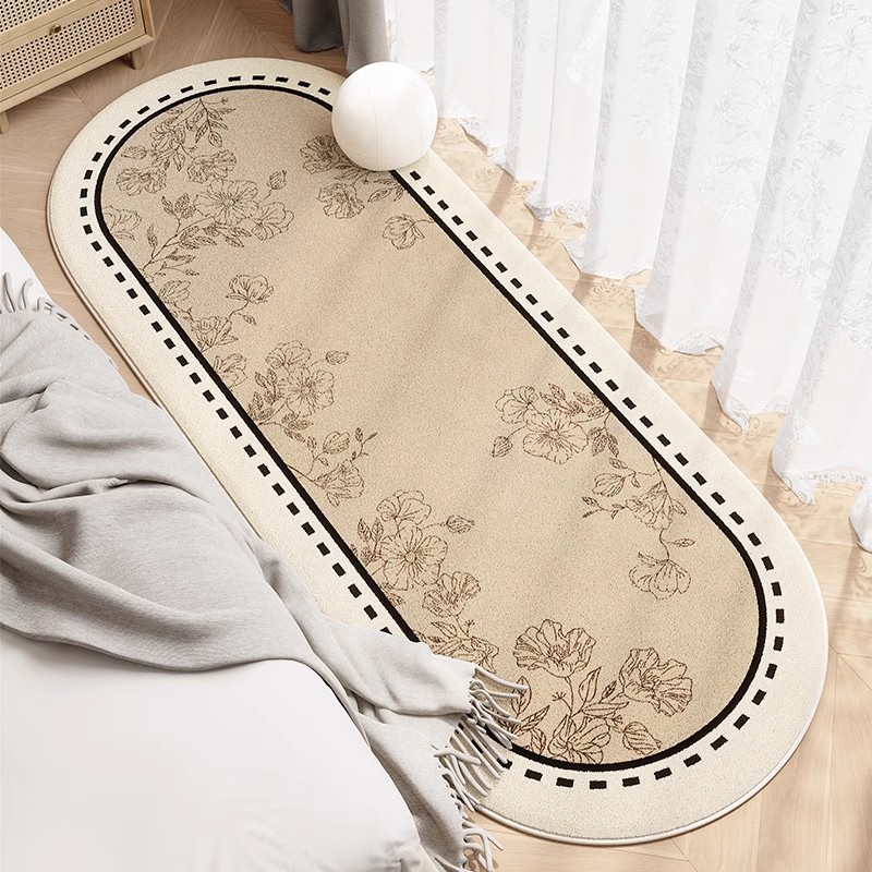 Luz de lujo de alto nivel alfombra de cama dormitorio sala de estar alfombra de cachemir fácil de cuidar alfombra antideslizante anti-desgaste doméstica image 7