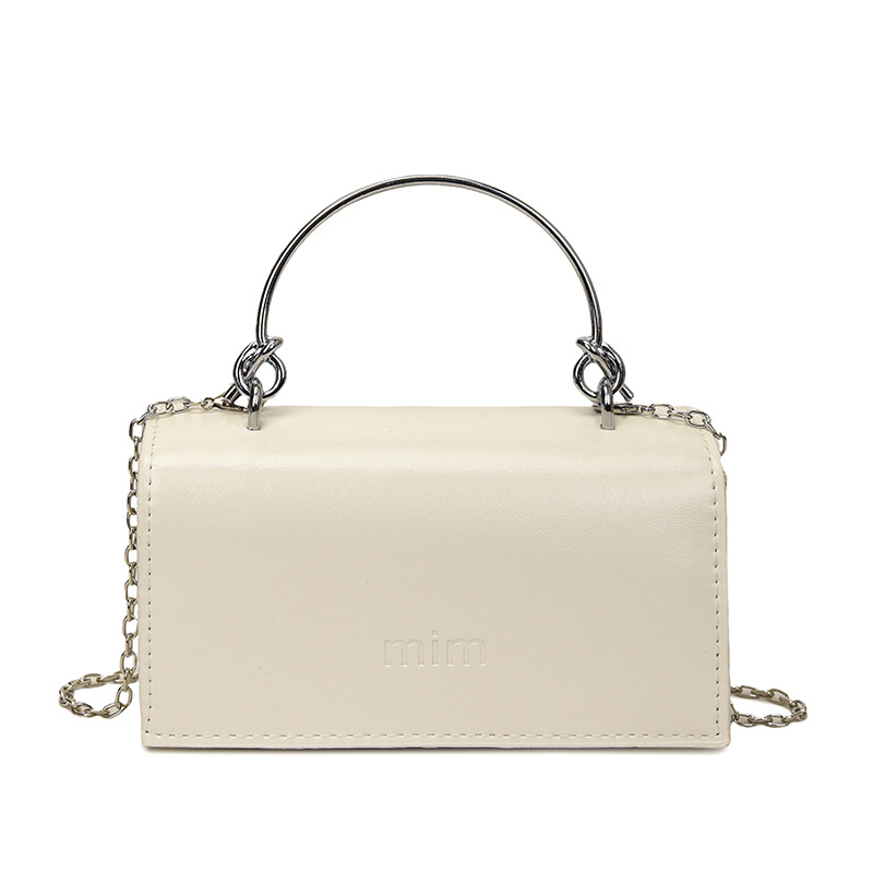 Cadenas de alta sensación mini bolso cuadrado para mujeres 2025 nuevo bolso de mano comercio exterior transfronterizo bolso de hombro