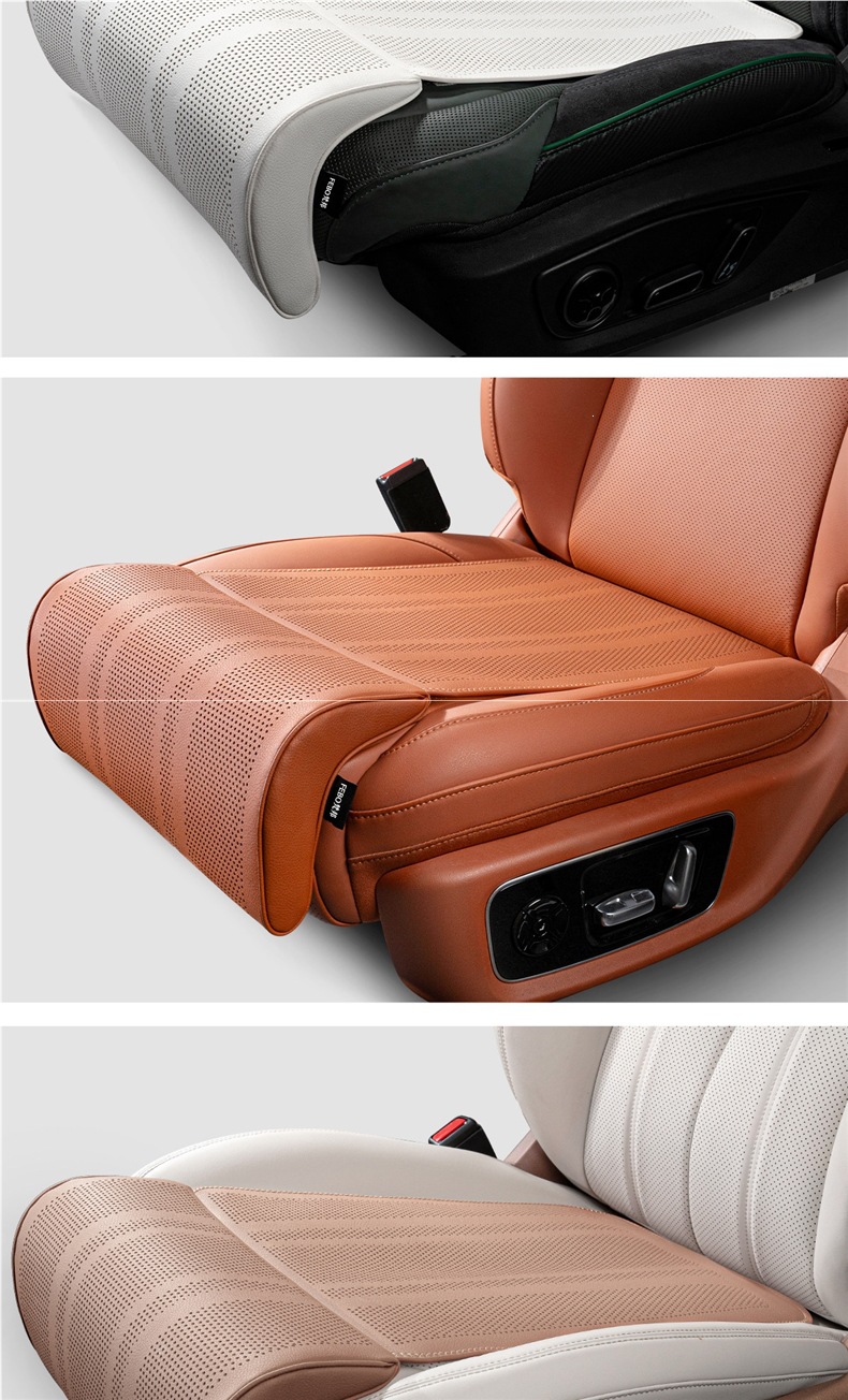 Car leg rest and seat cushion integrated car seat with extended leg support, universal for all seasons, 2025 new model, comfortable leg rest seat cushion