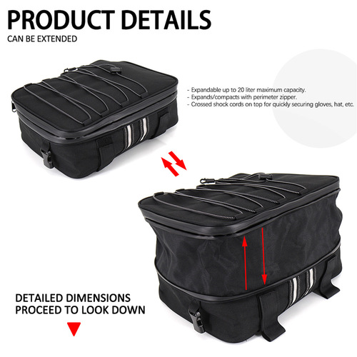 适用于所有原装 宝马 摩托车铝制箱盖包 顶包 行李包