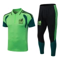 26 Mexico Light Green Half-Zip Pants Set