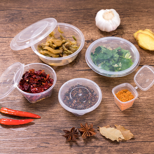 Morning flower sauce cup disposable soy sauce box vinegar chili dip packing box lemon passion fruit small box plastic