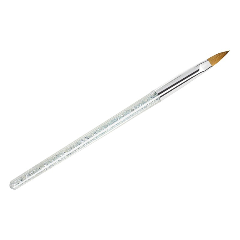Factory Direct nail art wholesale crystal pen painted hand painted crystal nail pen single carved pollen extension tool pen