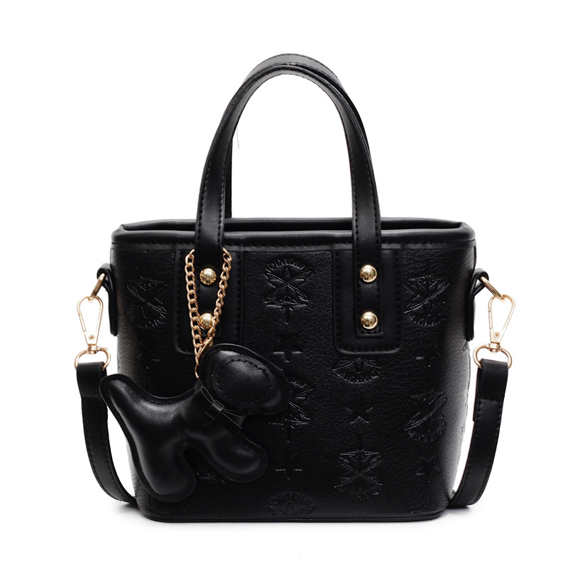 Bolso de mano popular para mujeres 2025 nuevo bolso de cubo de agua de textura casual versátil de alta calidad bolso de hombro