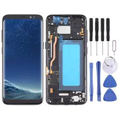 Samsung S8 スクリーンアセンブリに適しています Samsung GalaxyG955 LCD ディスプレイの内側と外側の統合スクリーンアセンブリ