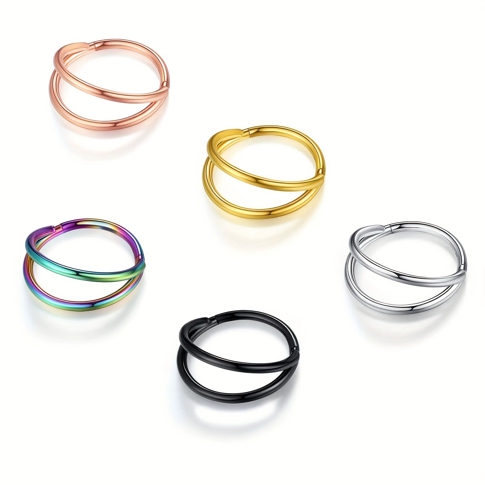 Серьги нержавеющая сталь, пирсинг носа, Amazon, Aliexpress