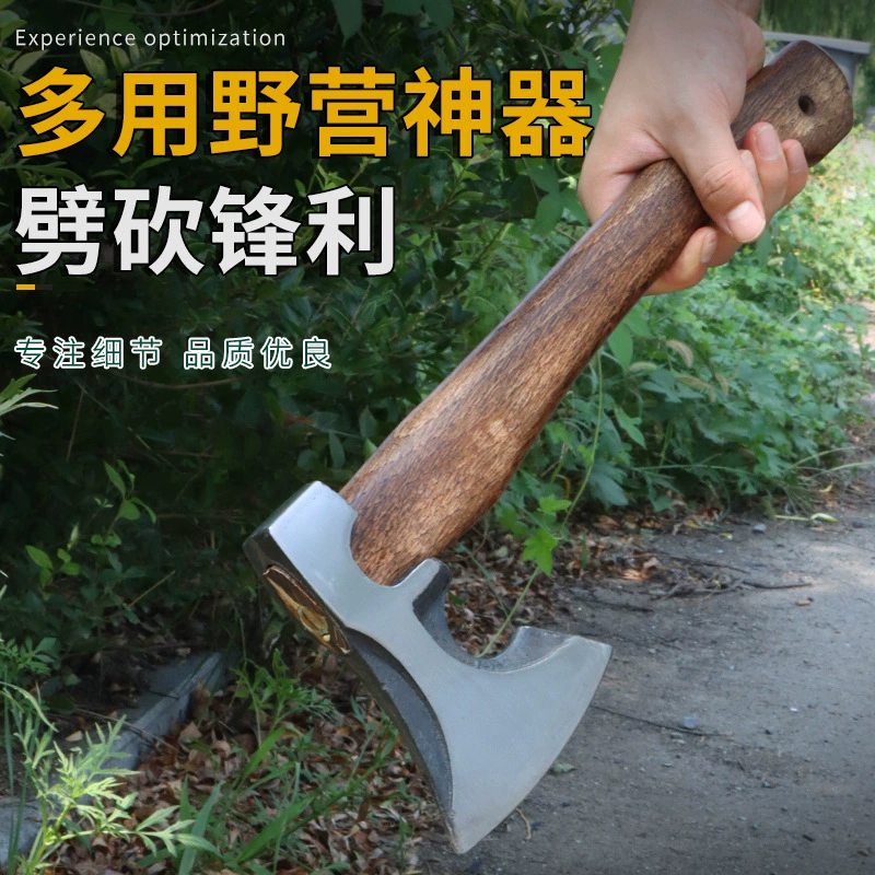 Открытый весь стальной портативный самолет томагавк для кемпинга острый и прочный дров топор ручная кованый топор топор столярный топор