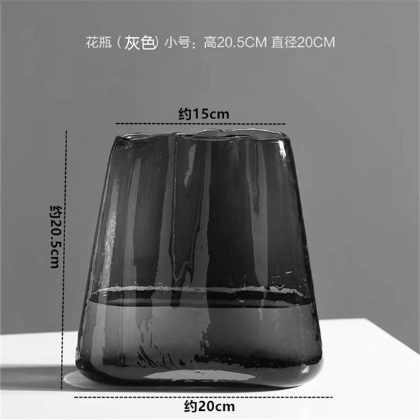 Retro glass decorations for living room for home use