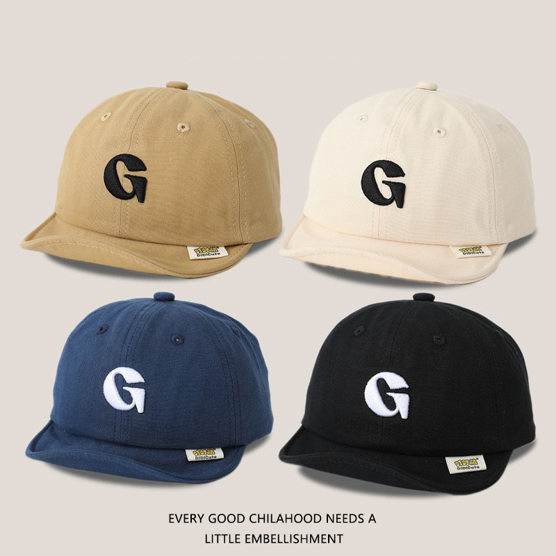 Sombreros para bebés primavera y otoño delgados con bordes blandos sombreros coreanos para niños y niñas sombreros de verano para bebés y niños sombreros versátiles de béisbol