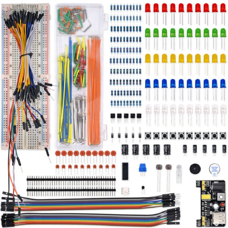Applicable to arduino learning kit electronic element package beginner entry DIY suit with Experiment board DuPont line