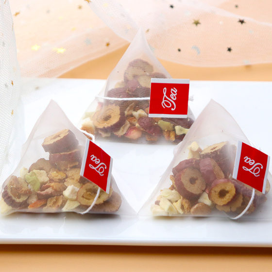 Apple Hawthorn Tea Wholesale Red Jujube Orange Peel Hawthorn Apple Tea Soak in Water Autumn and Winter Drinks on behalf of the combination of fruit tea bags