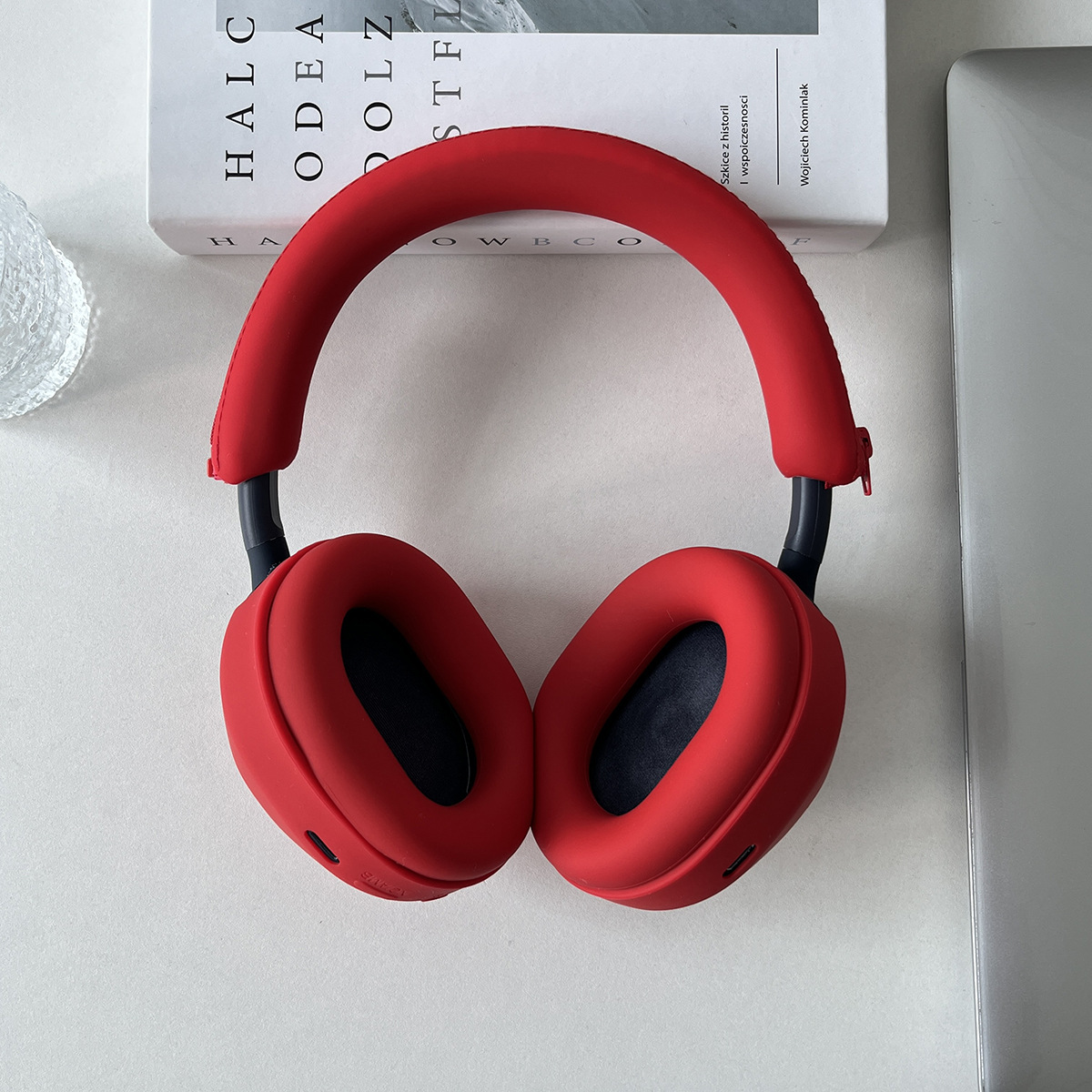 Aplicable a Sony WH - 1000XM5 auriculares auriculares cubierta de protección de auriculares cubierta de auriculares cubierta de auriculares de silicona cubierta de auriculares