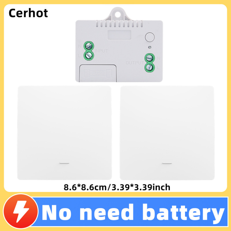 電池不要、防水、スマート、自己発電、ワイヤレス、動力エネルギー式スイッチ、リバウンド式、家庭用、リモート操作、自由に貼れるリモコンボタン|undefined