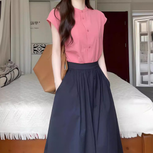 2025���b����һ�����@�ݷ�ʽ�߶˾��·�ɫ�r������ȹ�|�и߼���Ů